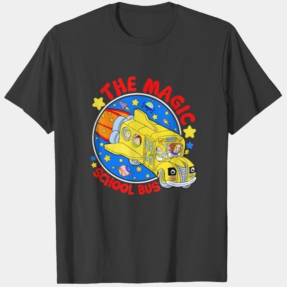 Magic School Bus Driver Seatbelts Education Humor T-Shirt